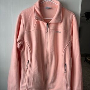 Columbia Women's Light Pink Fleece Jacket